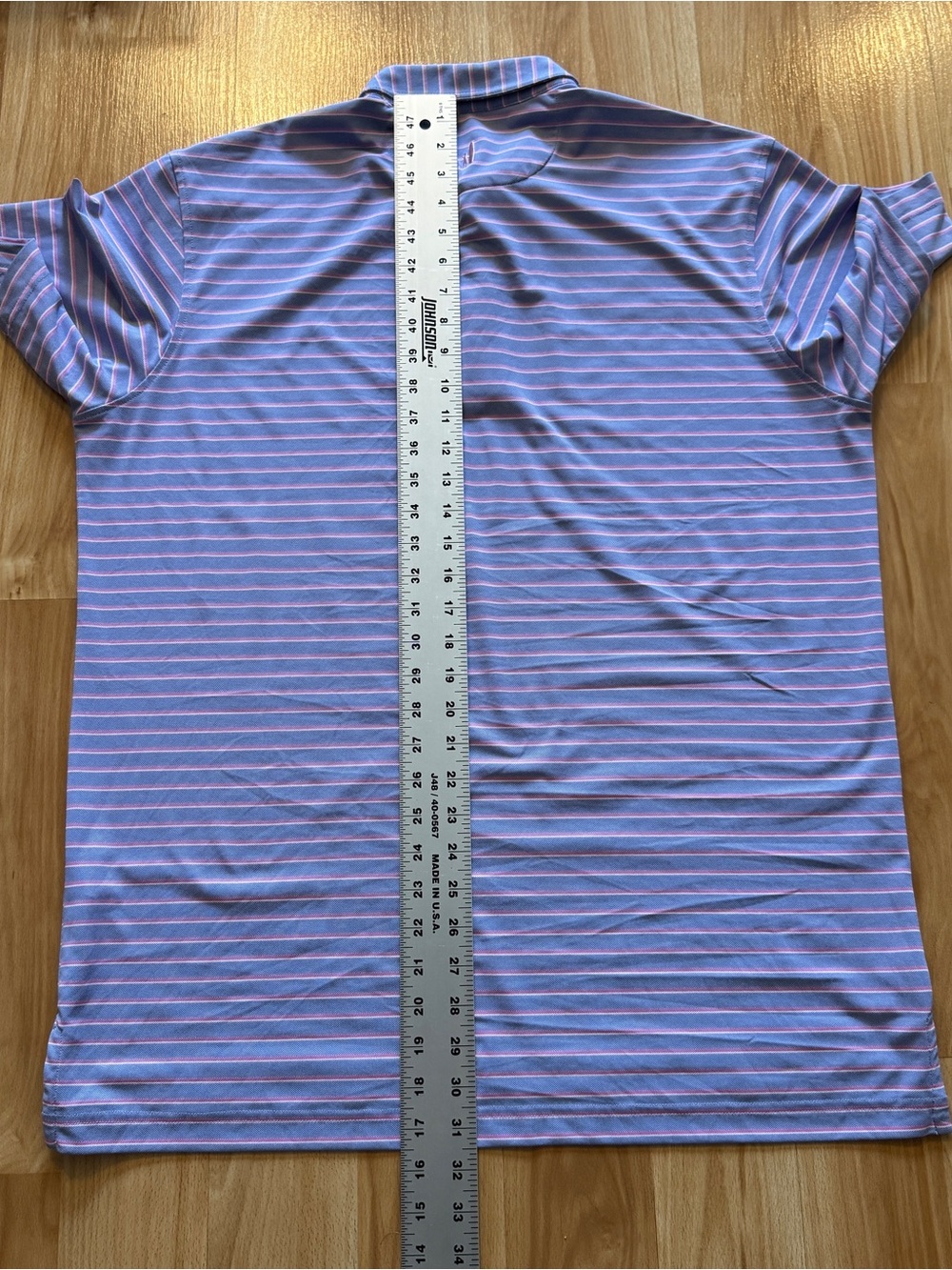 Johnnie O Four Button Performance Polo Collared Golf Shirt- Men’s Large - Picture 9 of 9